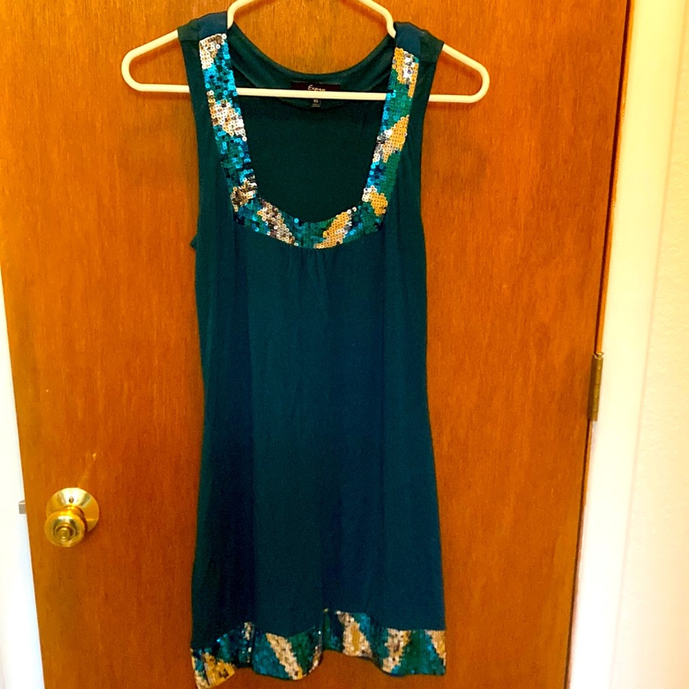 Gorgeous & Sexy Teal Green Express Dress - XS